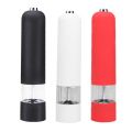 Electric Pepper Grain Grinder Stainless Steel Home Kitchen Barbecue Labor-Saving Mill Spice Grinder Tools Spice Shakers-black.