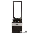 ROCOCO Special Black & White Dressing Table with Shelf Rack 2 Large Storage Chamber.
