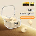 Mini TWS Earbuds Bluetooth 5.3 Earphones Tiny Hidden Small Sleep Headphones with Microphone Invisible Comfor to Wear Headset.
