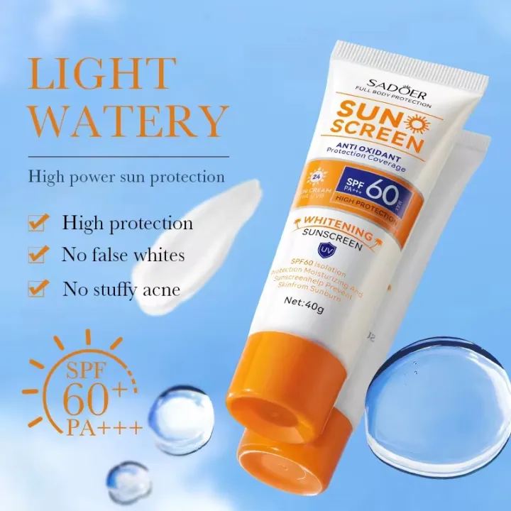 SADOER%20Anti%20Oxidant%20Full%20Body%20SPF%2060%20PA+++%20Sun%20Screen%20Cream-%2040g%20-%20Image%203
