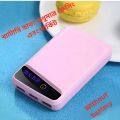 Portable Stylish First Charging Power Bank Case (Use 3 Piece's 18650 Battery). 