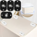 4Pcs/Set Self Adhesive Swivel Caster Wheels 360 Degree Rotation Swivel Castors Mini Wheels For Moving Furniture Caster Pulley. 