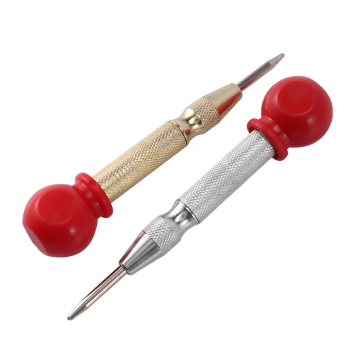 2%20Pcs%20High%20Speed%20Center%20Punch,Center%20Hole%20Punch%20Marker%20Scriber%20For%20Wood,Metal,Plastic,Car%20Window%20Puncher%20Breaker%20Tool%20With%20Cushion%20Cap%20And%20Adjustable%20Impact-Gold/Silver%20-%20Image%207