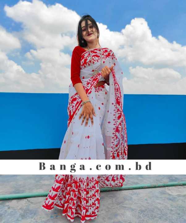 New%20Screen%20Print%20Half%20Silk%20Saree%20For%20Woman%20-%20Image%202