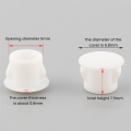 1Set 8 Sizes Plastic Hole Plugs Assortment Flush Type Snap in Locking Tube Hole Plugs Furniture Post Pipe Insert End Cap Plastic. 