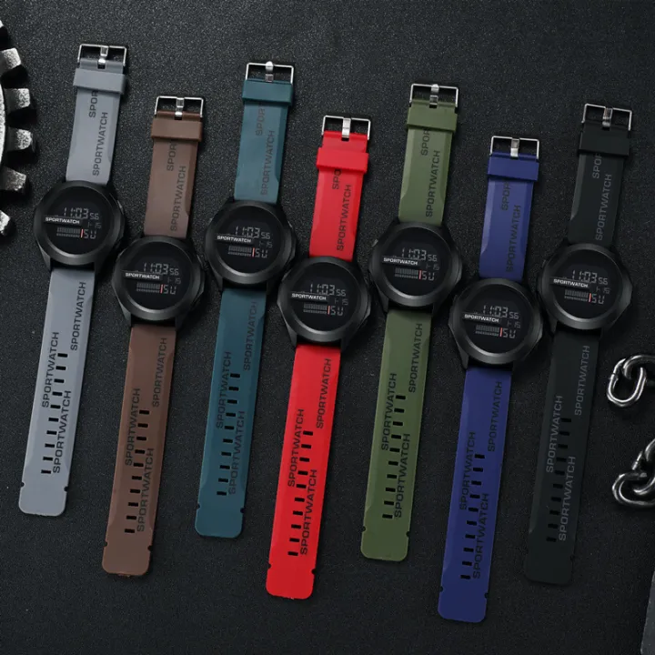 SPORTWATCH%20Men%20Waterproof%20Digital%20Wrist%20Watch%20With%20Rubber%20Strab%20-%20Image%203