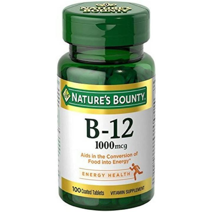 প্রকৃতির বোন্টি ভিটামিন B-12 1000 mcg-100 গণনা