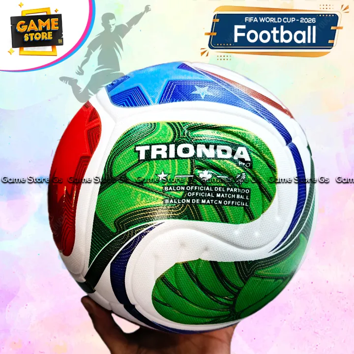 FOOTBALL%20FIFA%20World%20cup%20-%202026%20Sports%20Match%20Quality%20Football%20is%20white%20in%20color%20with%20an%20Excellent%20graphics%20Ball%20Size%205%20Trionda%20-%20Image%203