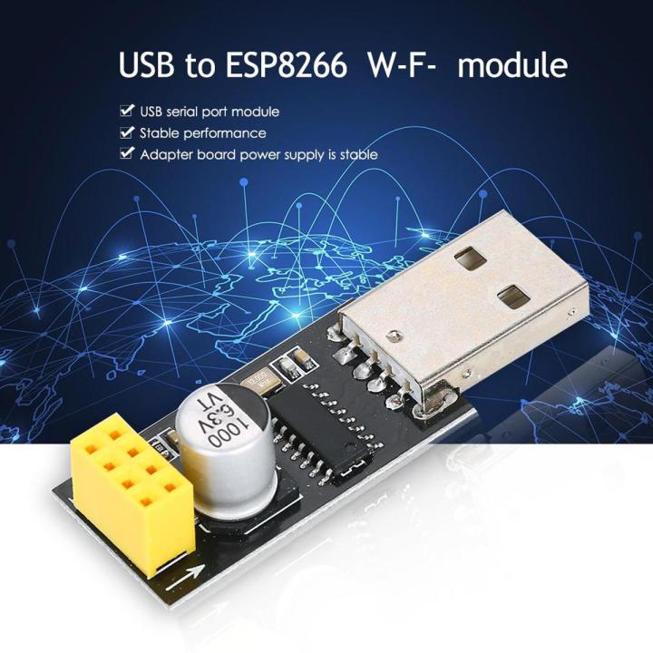 KOGEEK USB to ESP8266 Wire less W-f- Adapter Module ESP8266 Conversion Board Switchboard Wire less Adapter Module USB to ESP8266 Pinboard