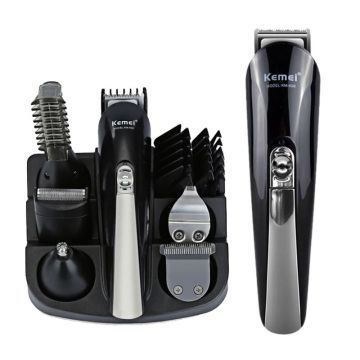 Kemei%20KM%20600%20Titanium%20Blade%20Hair%20Trimmer%20For%20Men%20-%20Black%2011%20in%201%20-%20Image%204