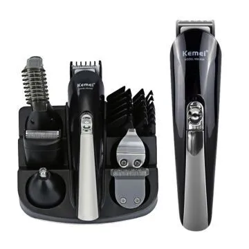 Kemei%20KM%20600%20Titanium%20Blade%20Hair%20Trimmer%20For%20Men%20-%20Black%2011%20in%201%20-%20Image%204
