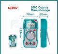 Digital Multimeter AC-600V 2000 counts TOTAL Brand same as picture. 