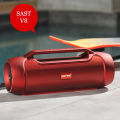 SAST V8 Plus Wireless Portable Bluetooth Dual Speaker with High Quality Sound, Wireless Microphone Karaoke, Double Horn Large Battery Speaker. 