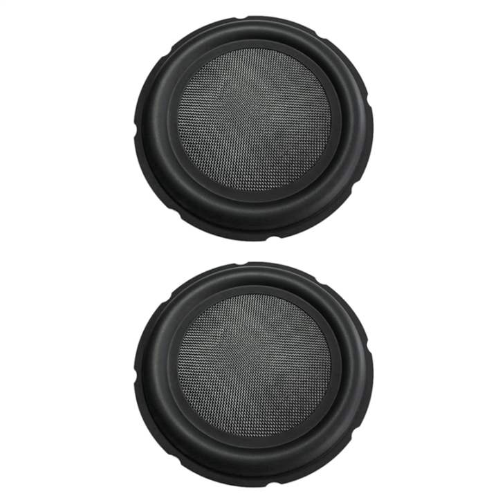 LKPCIGCXM 2X 8 Inch Bass Speaker Passive Radiator Auxiliary Rubber Vibration Plate Subwoofer Replacement