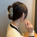Temperament Gold Grab Butterfly Hair Clips Elegant Vintage Headband Hair Clips MJD. 