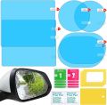 Anti Rain and Anti Fog Film/Sticker car and bike Mirror+Window. 