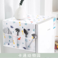 1PCS Dust Cover Refrigerator Cover with Pocket Double Sided Storage Hanging Bags Kitchen Fridge Cover. 