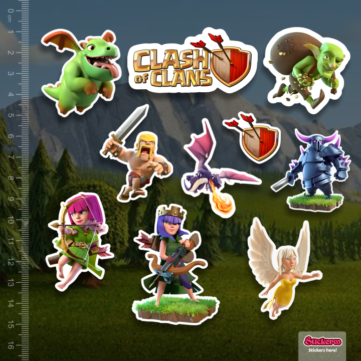 Clash of Clans Stickers | Stickeroo
