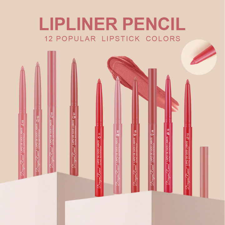 BataBata%20Dragon%20Ranee%206%20Color%20Velvet%20Matte%20Lip%20Liner%20Crochet%20Lip%20Pencil%20Matte%20Soybean%20Pink%20Swirl%20Lipstick%20Pencil%20-%20Image%203
