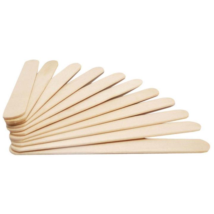 100 Pcs Wooden Ice Cream Sticks