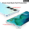 Infinix Hot 50 Pro 4G Premium Silicone Case Crystal Clear Soft TPU Ultra-Thin Transparent Flexible Protective Mobile Phone Back Cover.