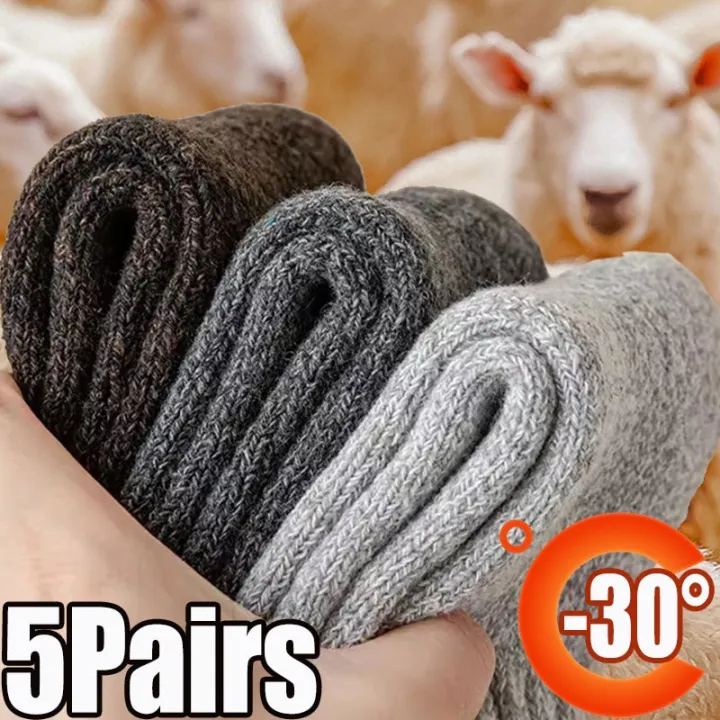 5Pairs%20Winter%20Thicken%20Wool%20Merino%20Socks%20Women%20Towel%20Keep%20Warm%20Winter%20Socks%20Cotton%20New%20Year%20Christmas%20Gift%20Russia%20Socks%20for%20Man%20-%20Image%202