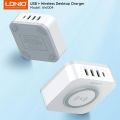 LDNIO AW004 32W desktop wireless charger with PD+QC ports. 