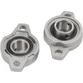 2Pcs- Zinc Alloy KFL08 Pillow Flange Mounted Ball Bearing 8mm Bore Diameter For CNC Machine 3D Printer All Kinds Of Electronics Projects. 