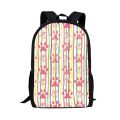 Colorful Dog Paw Print Student Large Capacity School Bag for Girls Boys Teenager Daily Casual Backpack Travel Storage Rucksacks. 