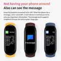 M6 Smart Watch Color Screen Step Counting Multi Sport Fitness Mode Message Reminder Photography Music Remote Control Smart Band. 