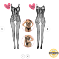 Night Dress for Women Jacquard Lingerie Underwear hot One-piece Net Stockings ROBES & BODYSUITS. 
