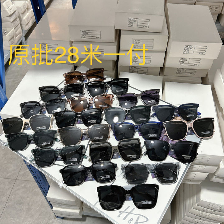 2023 New Aceton Sunglasses Retro Polarized Sunglasses Women's Square Round Face Sunglasses Premium Net Red Korean Version