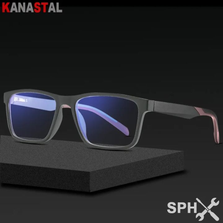 Men Anti Blue Light Blocking Myopia Reading Glasses TR90