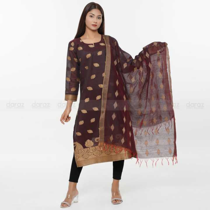 Jamdani%20katan%202%20Pieces%20Dress%20Kameez%20and%20orna%20with%20beautiful%20design%20-%20Dress%20For%20Girls%20-%203%20Pice%20Dress%20-%20Three%20Piece%20-%20Image%202