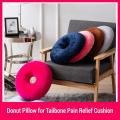 Donut Pillow For Tailbone Pain Relief Cushion Coccyx Cushion Foam Seat Cushion - Pillow. 