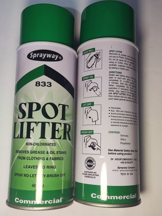 Sprayway%20833%20Spot%20Lifter/Spot%20Remover%20Fabric%20Clothing%20Stain%20Remover%20Spot%20Lifter%20Fabric%20Stains%20Remover%20Spray%20-%20Image%204