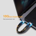 ZOROOM 4K USB-C 3.1 Gen 2 Cable 10G Emark Chip Short Type C USB-C to USB-C Video Sync Charger Cable PD 60W 4K Video.