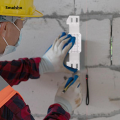 Standard Concrete Crack Gauge Clear Crack Monitoring Tool Tell-Tale Crack Measuring Tool Crack Measuring Ruler.
