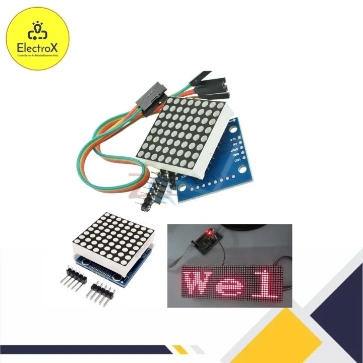 MAX7219%20Dot%20Matrix%20Module%208x8%20LED%20Display%20Modules%20for%20Arduino%20Raspberry%20Pi%20Microcontroller%20with%205Pin%20Wires%20Red%20-%20Image%205