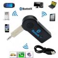 Car Wireless Bluetooth Receiver 3.5mm Audio Stereo Music Adapter 2.4GHz. 