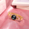 Golden - Women's Pink Hello Kitty Mini Digital Round Watch. 