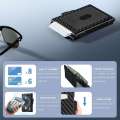 New generation automatic pop-up flip box men's 2024 new genuine pickup card bag with a premium feel wallet. 