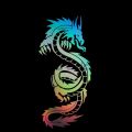 Dragon Decals kayak Sticker Vinyl Decal Sticker Car Motorcycle Car Styling Refrigerator Laptop Car Rear Windshield Car Sticker. 
