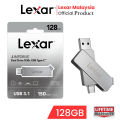 Lexar OTG Type-C JumpDrive Dual Drive 128GB D30c USB 3.1 Type-C OTG.
