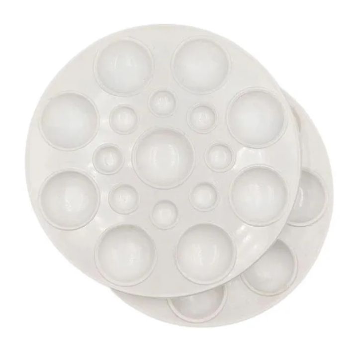 Round Artist Color Mixing Palette - 1Pcs