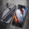 For VIVO Y12 Back Cover Version Theme Case Tempered Glass Protection shockproof Cover for VIVO Y12 case Transparent Circuit Board Design Full Coverage Phone cases.