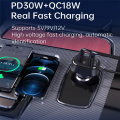 Bluetooth 5.3 FM Transmitter Car Adapter, PD30W & QC3.0 Wireless.