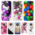 Silicone Case For Motorola Moto X4 Case Cover Soft TPU Back Cover Phone Cases For Motorola Moto X4 X 4 XT1900 5.2inch Flower. 