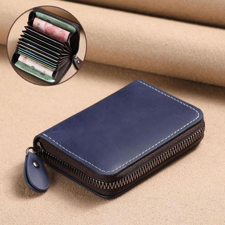 Soft%20Leather%20Men's%20Card%20Holder%20Large%20Capacity%20Anti-Demagnetization%20Compact%20Wallet%20-%20Image%208