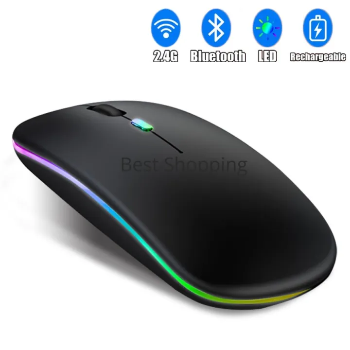 Rechargeable%20Wireless%20RGB%20Waterproof%20Optical%20Mouse,%20For%20Pc%20and%20Laptop%20Gamer%20Dual%20Model%202.4GHz%20Mouse%20%20-%20Nano%20receiver%20-%20Palm%20Grip%20-%20Black%20Fun%20Gaming%20-%20Optical%20Wireless%20Mouse%20-%20Image%203